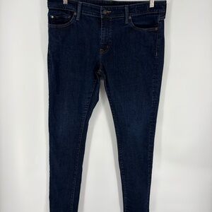 Ralph Lauren DENIM & SUPPLY Jeans Wm Size 32/32 Dark Wash Denim Mid Rise Skinny